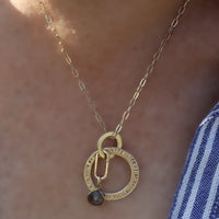 14kt Gold Fill and Sterling Silver Charm Collector