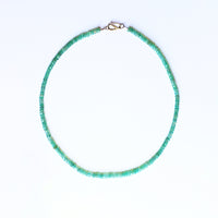 Absolutely Finest Faceted Opal Necklace in sunset colors - Chocolate and Steel