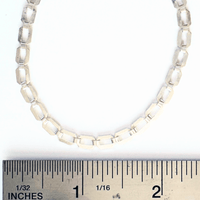 Buckle Chain Bracelet – Sterling Silver Statement - Chocolate and Steel