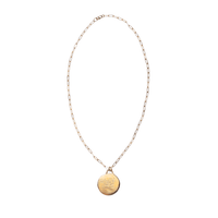 Half Dome Carved Medallion - Chocolate and Steel