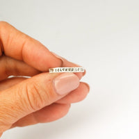 Message Stacking Rings - Personalized