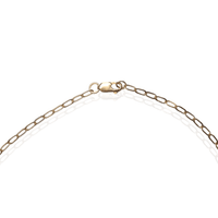 One - of - a - Kind Dendritic Agate Donut Necklace - Chocolate and Steel