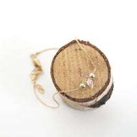 Shoreline Chain Bracelet - Chocolate and Steel