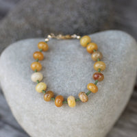 Storyteller Bracelet - Chocolate and Steel