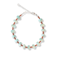 Storyteller Bracelet - Chocolate and Steel