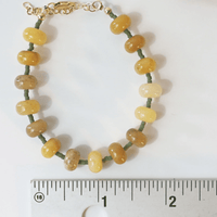 Storyteller Bracelet - Chocolate and Steel