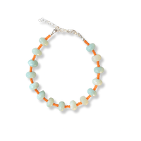 Storyteller Bracelet - Chocolate and Steel