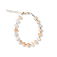 Storyteller Bracelet - Chocolate and Steel