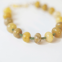 Storyteller Bracelet - Chocolate and Steel