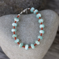 Storyteller Bracelet - Chocolate and Steel