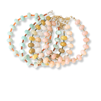 Storyteller Bracelet - Chocolate and Steel