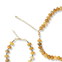 Storyteller Necklace - Chocolate and Steel