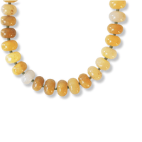 Storyteller Necklace - Chocolate and Steel