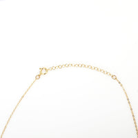 “Take the scenic route” Quote Necklace Pendant - Chocolate and Steel