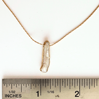 "The Ariel" Baroque Pearl Necklace - Chocolate and Steel