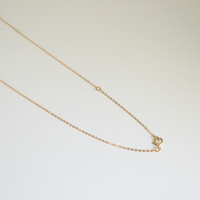 Sterling Silver or 14kt Gold Fill Chain only - Chocolate and Steel