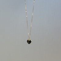 Esme Gemstone Heart Shaped Necklaces