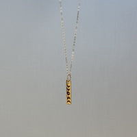 Moon phase necklace
