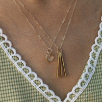 "And now that you don't have to be perfect you can be good." -John Steinbeck quote necklace. - Chocolate and Steel