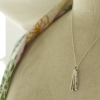 "Be yourself. Everyone else is already taken" -Oscar Wilde quote necklace - Chocolate and Steel