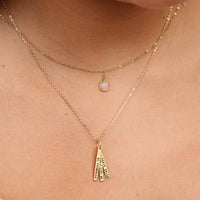 "Be yourself. Everyone else is already taken" -Oscar Wilde quote necklace - Chocolate and Steel