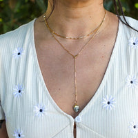 Box Layering Chain, medium weight - Chocolate and Steel