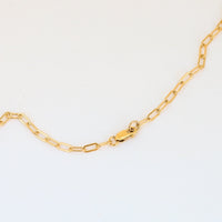 Box Layering Chain, medium weight - Chocolate and Steel