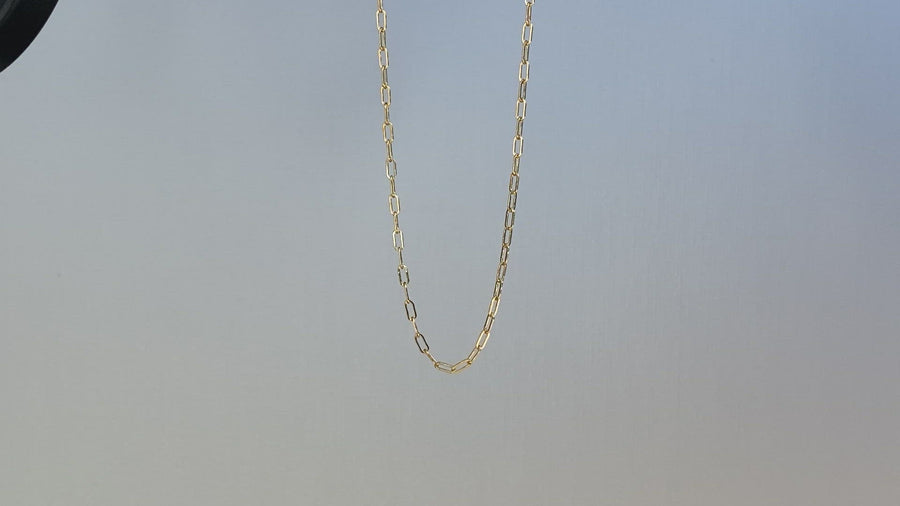 Petite PaperClip Layering Chain
