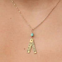 "Feet, What Do I Need You For When I Have Wings to Fly." -Frida Kahlo quote necklace - Chocolate and Steel