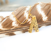 "Feet, What Do I Need You For When I Have Wings to Fly." -Frida Kahlo quote necklace - Chocolate and Steel