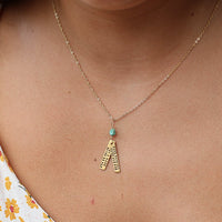 "Feet, What Do I Need You For When I Have Wings to Fly." -Frida Kahlo quote necklace - Chocolate and Steel