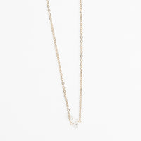 Herkimer Diamond Choker - Chocolate and Steel