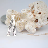 "I am no longer accepting the things I cannot change. I am changing the things I cannot accept." -Angela Davis Quote Necklace - Chocolate and Steel