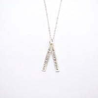 "I am not afraid. I was born to do this." -Joan of arc quote necklace - Chocolate and Steel