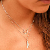 "I didn't change. I just found myself" Quote Necklace - Chocolate and Steel