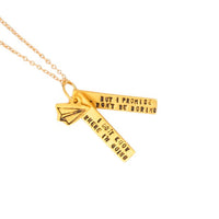 "I don't know where I'm going, but I promise it won't be boring" -David Bowie quote - Chocolate and Steel