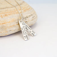"It Takes Courage to Grow Up and Become Who You Really Are" -EE Cummings Quote Necklace - Chocolate and Steel