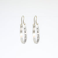 Julia Quote Hook Hoops - RBG, Nevertheless she persisted and more - Chocolate and Steel