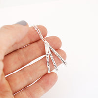 "Keep some room in your heart for the unimaginable." -Mary Oliver quote necklace - Chocolate and Steel
