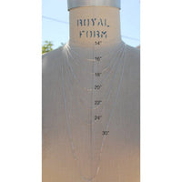 Lotta Moonstone Necklace - Chocolate and Steel