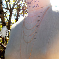 "She took the leap and built her wings on the way down" quote necklace - Chocolate and Steel