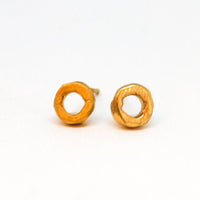 Sprocket Studs - Chocolate and Steel