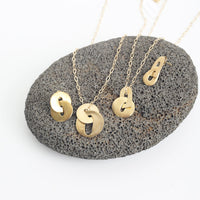 "The Waimea" Arch Link Necklace - Chocolate and Steel