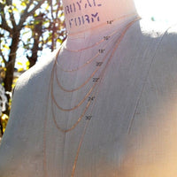 Tiny Mantra - Moon Phase choker - Chocolate and Steel - accentnecklace - Artisan Collection - astrology -