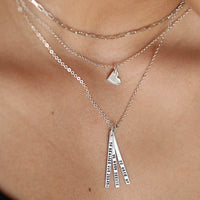 "To realize our dreams we must decide to wake up." -Josephine Baker quote necklace - Chocolate and Steel