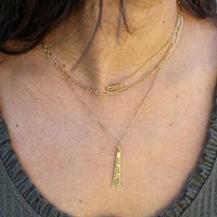 "Well Behaved Women Seldom Make History" Laurel Thatcher Ulrich Quote Necklace - Chocolate and Steel