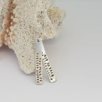 "You will do foolish things but do them with enthusiasm" -Colette quote necklace - Chocolate and Steel