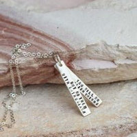 "You will do foolish things but do them with enthusiasm" -Colette quote necklace - Chocolate and Steel