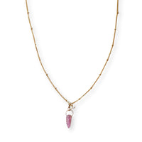 Busy Dancing Tourmaline Necklace