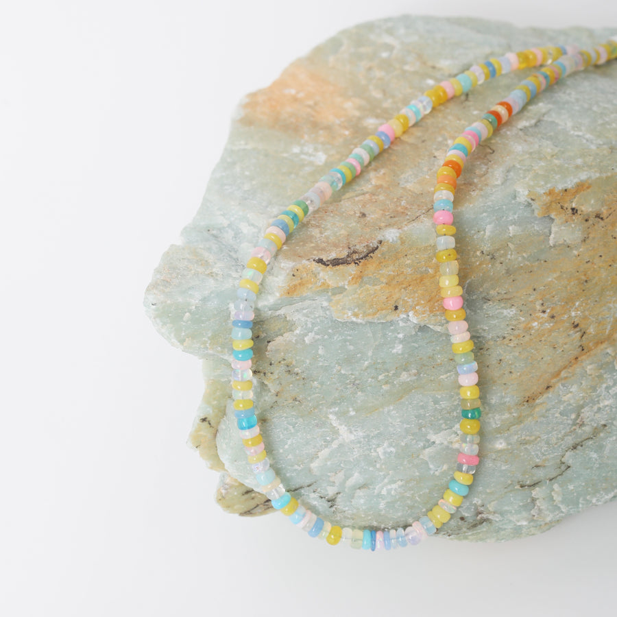 Candy Opal Necklace - Bright